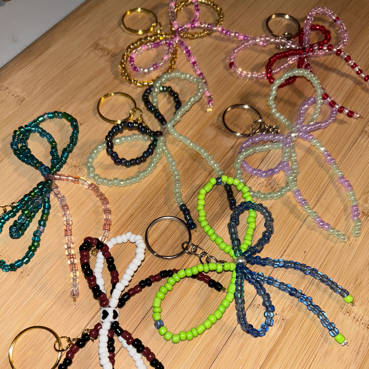 Bow Keychain - BFF (set of 2)