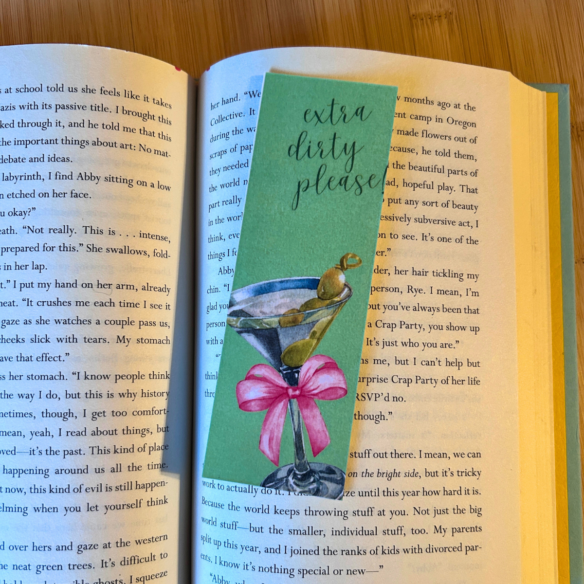 Extra Dirty Bookmark