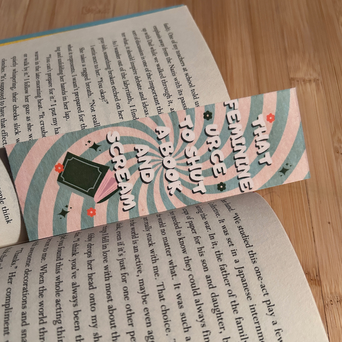 Feminine Urge Bookmark