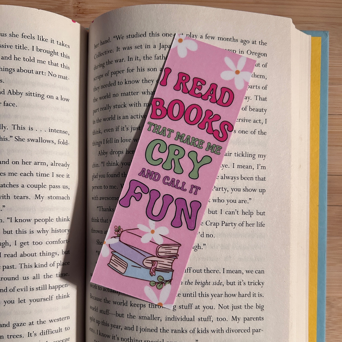 I Read Books Bookmark