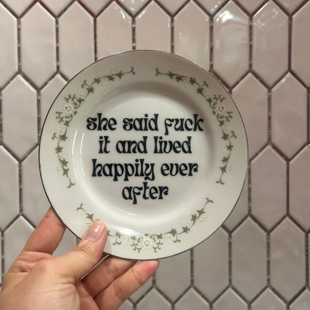 Small Plate - Happily Ever After