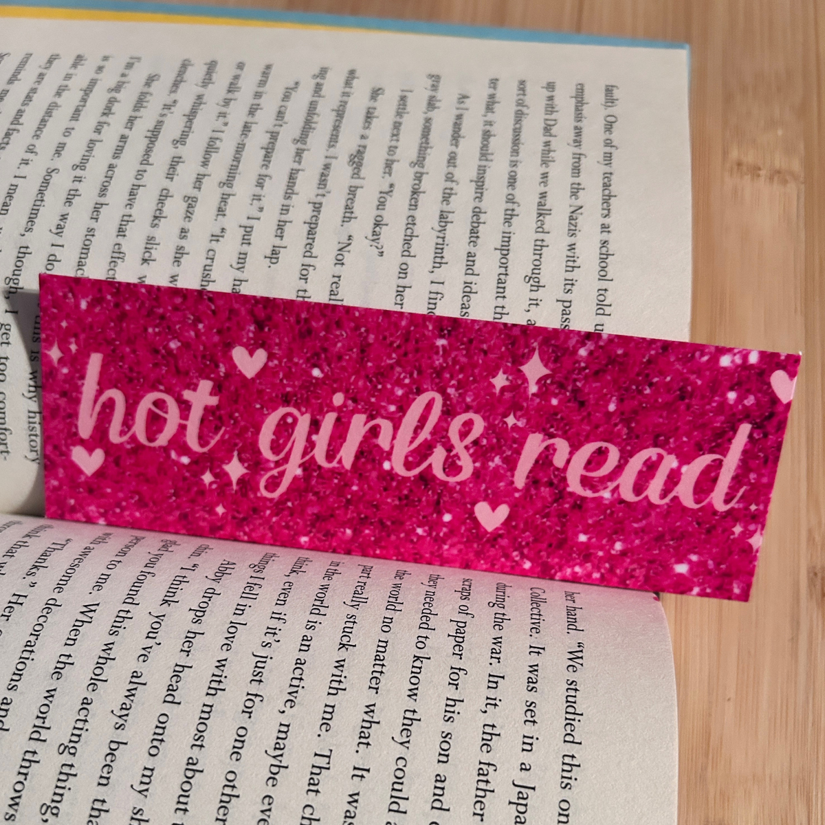 Hot Girls Read Bookmark