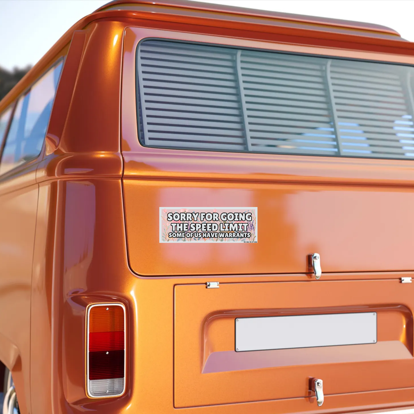 Some Of Us Have Warrants Magnetic Bumper Sticker