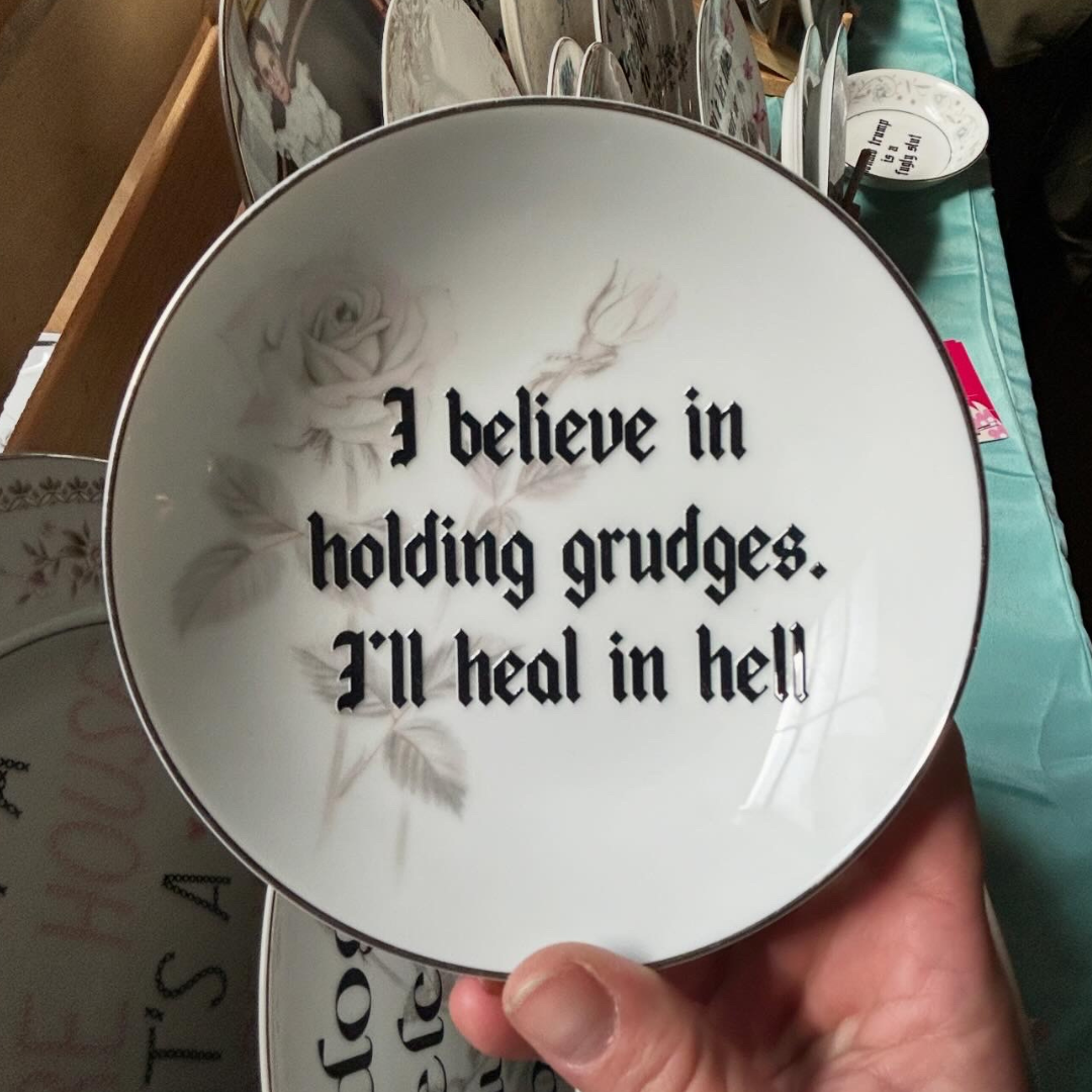 Trinket Dish - I Believe in Holding Grudges