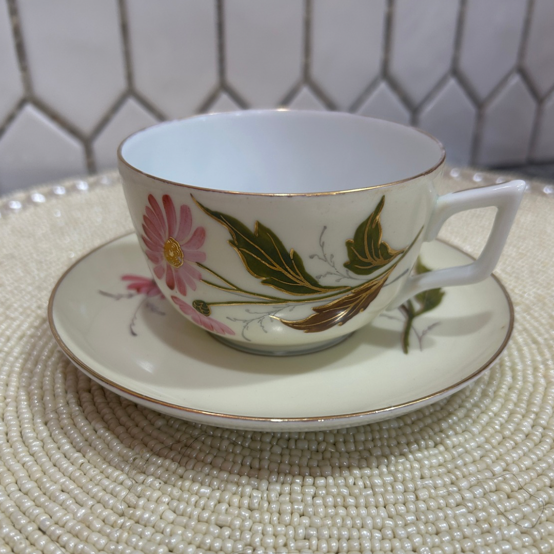 Tea Cup & Saucer - You've Been Poisoned (One of a Kind)