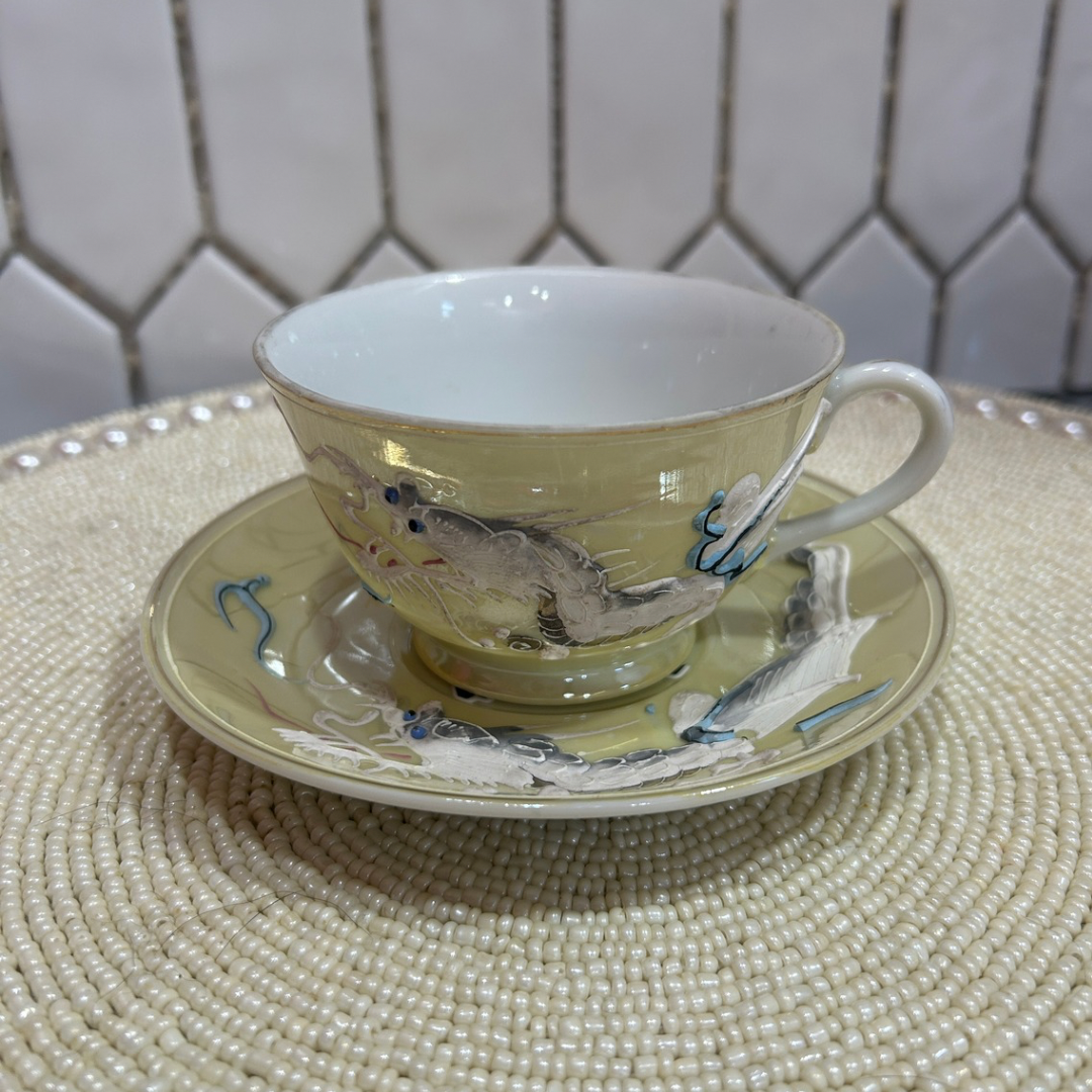 Tea Cup & Saucer - You've Been Poisoned (Cersai) (One of a Kind)