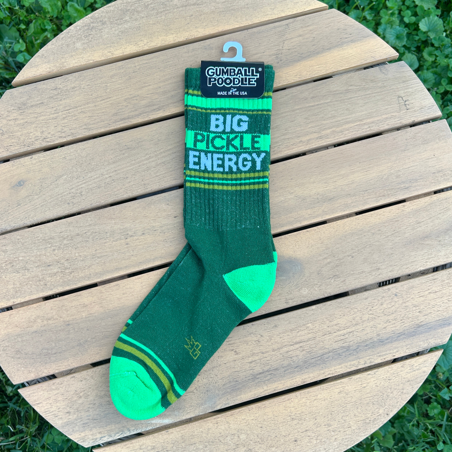 Big Pickle Energy Gym Socks