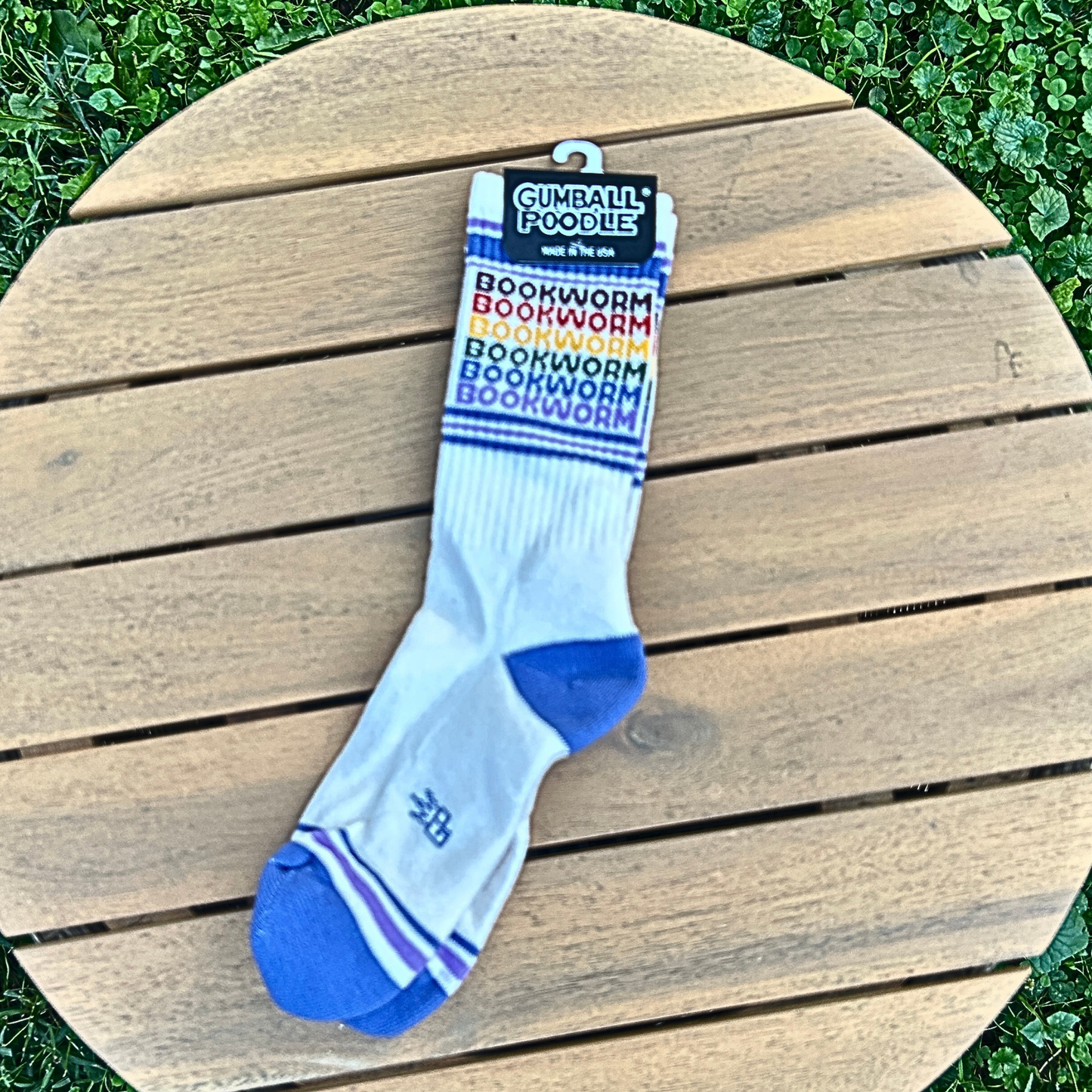 Bookworm Gym Socks