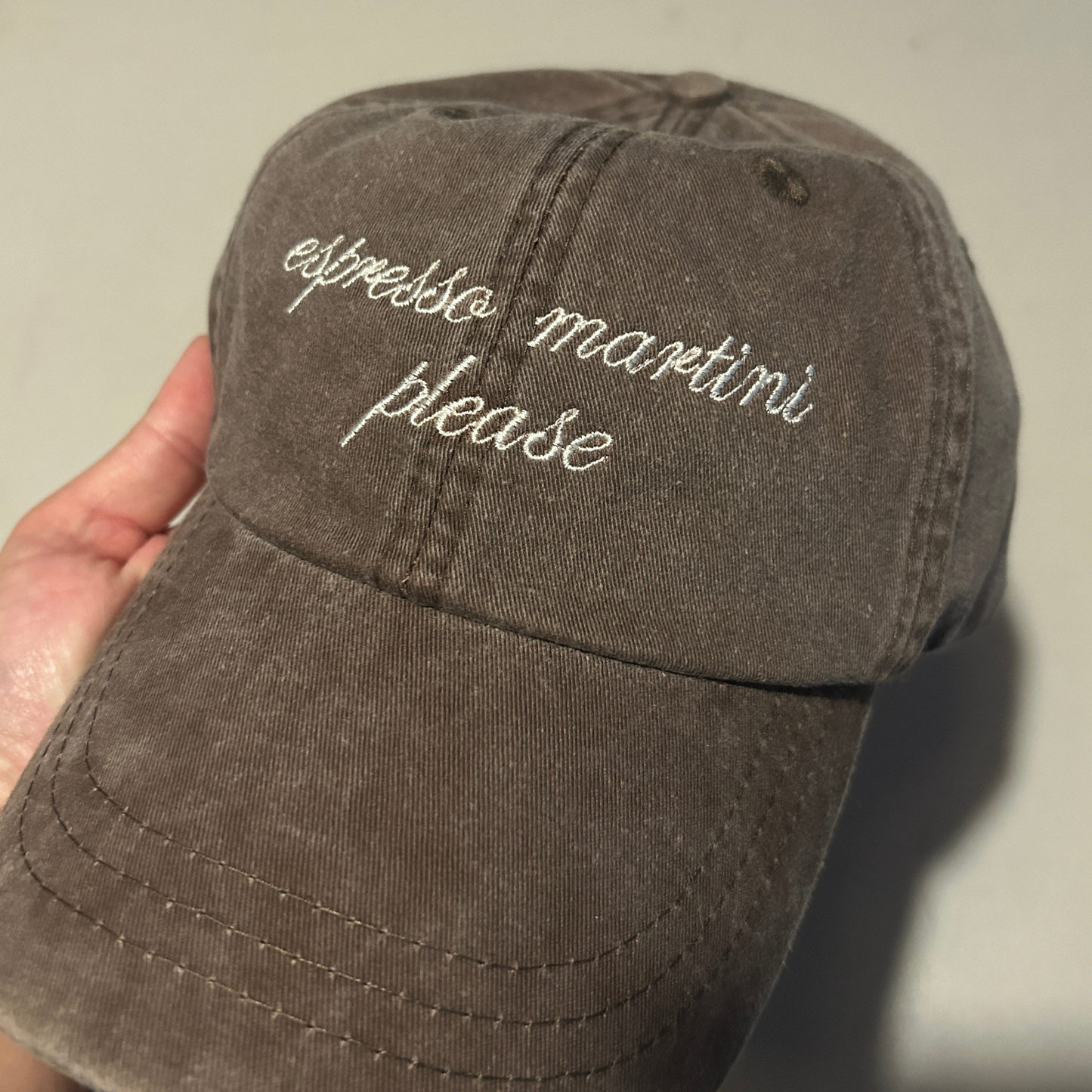 Espresso Martini Please Baseball Hat