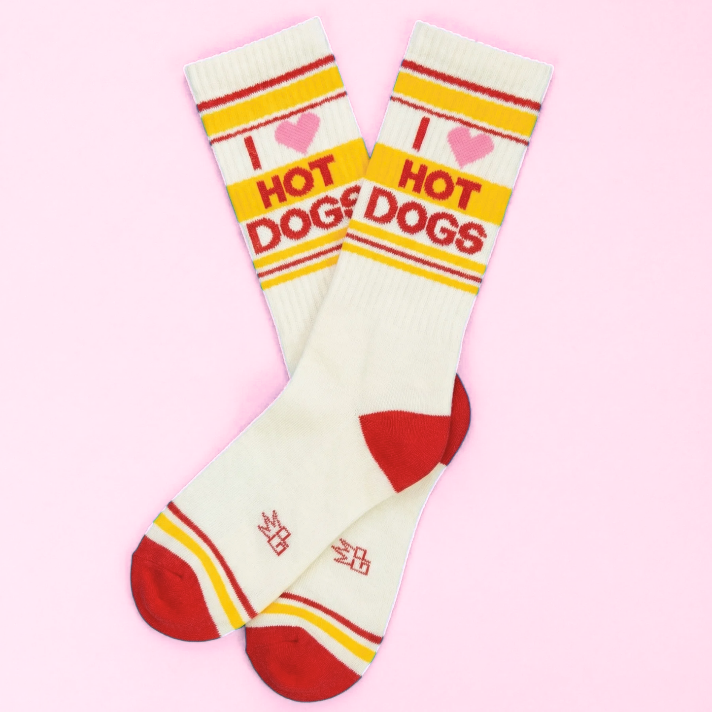 I ❤️ Hot Dogs Gym Socks