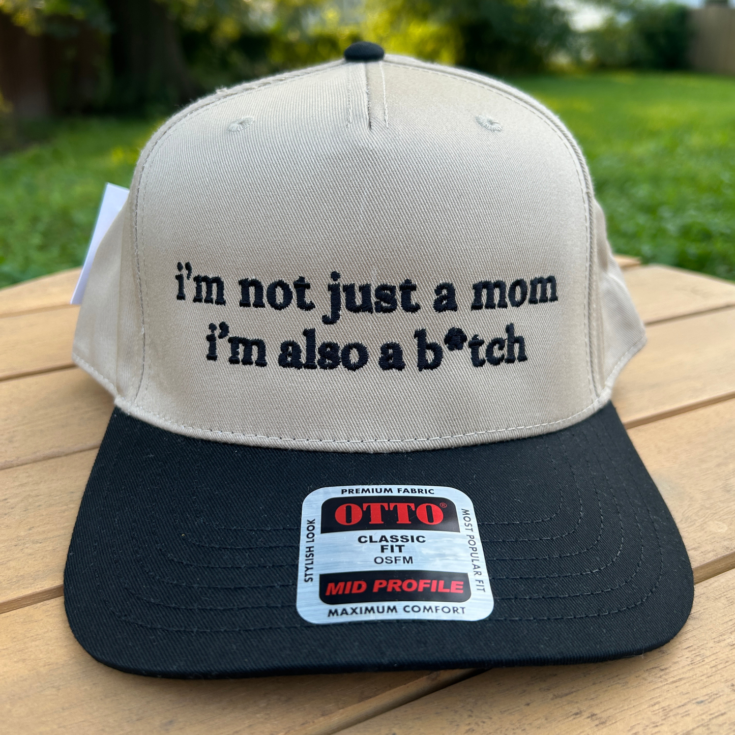 I'm Not Just a Mom Trucker Hat