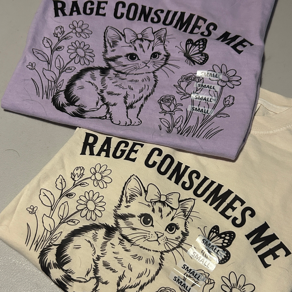 Rage Consumes Me Boxy Crop
