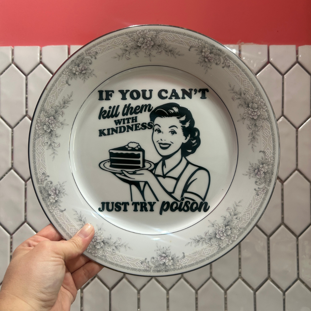 Dinner Plate - Try Poison