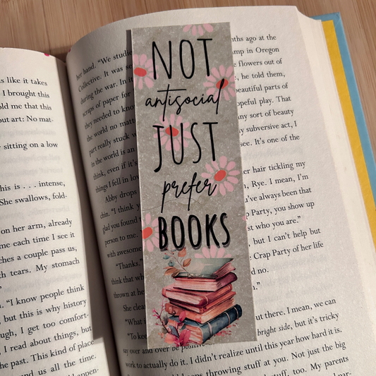 Prefer Books Bookmark