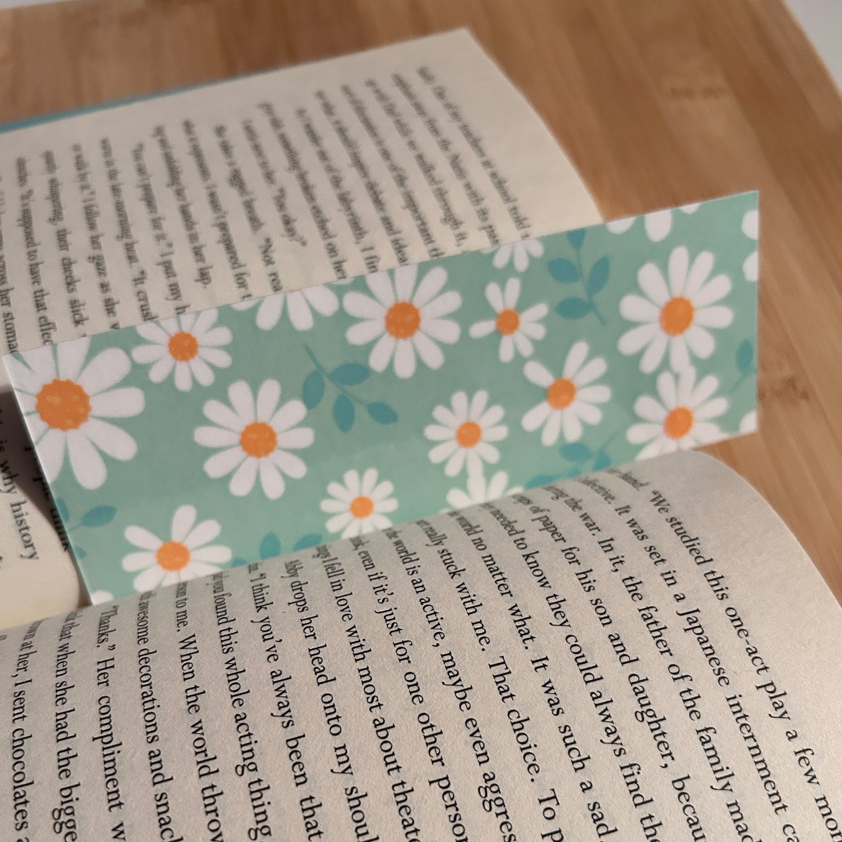 Daisies Bookmark
