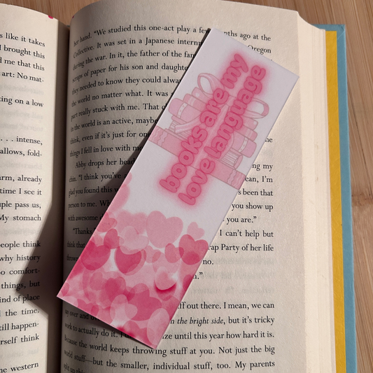 My Love Language Bookmark
