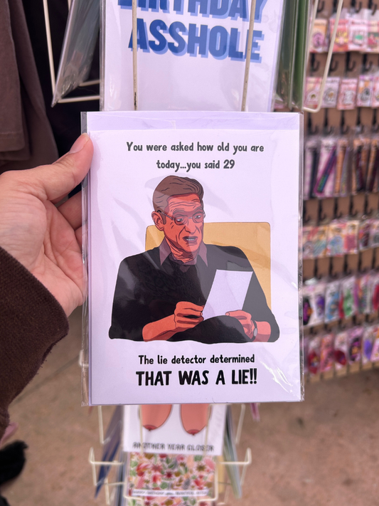 Holy Shit! A Tiny Human Greeting Card (Copy)