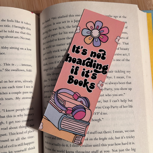 It's Not Hoarding Bookmark