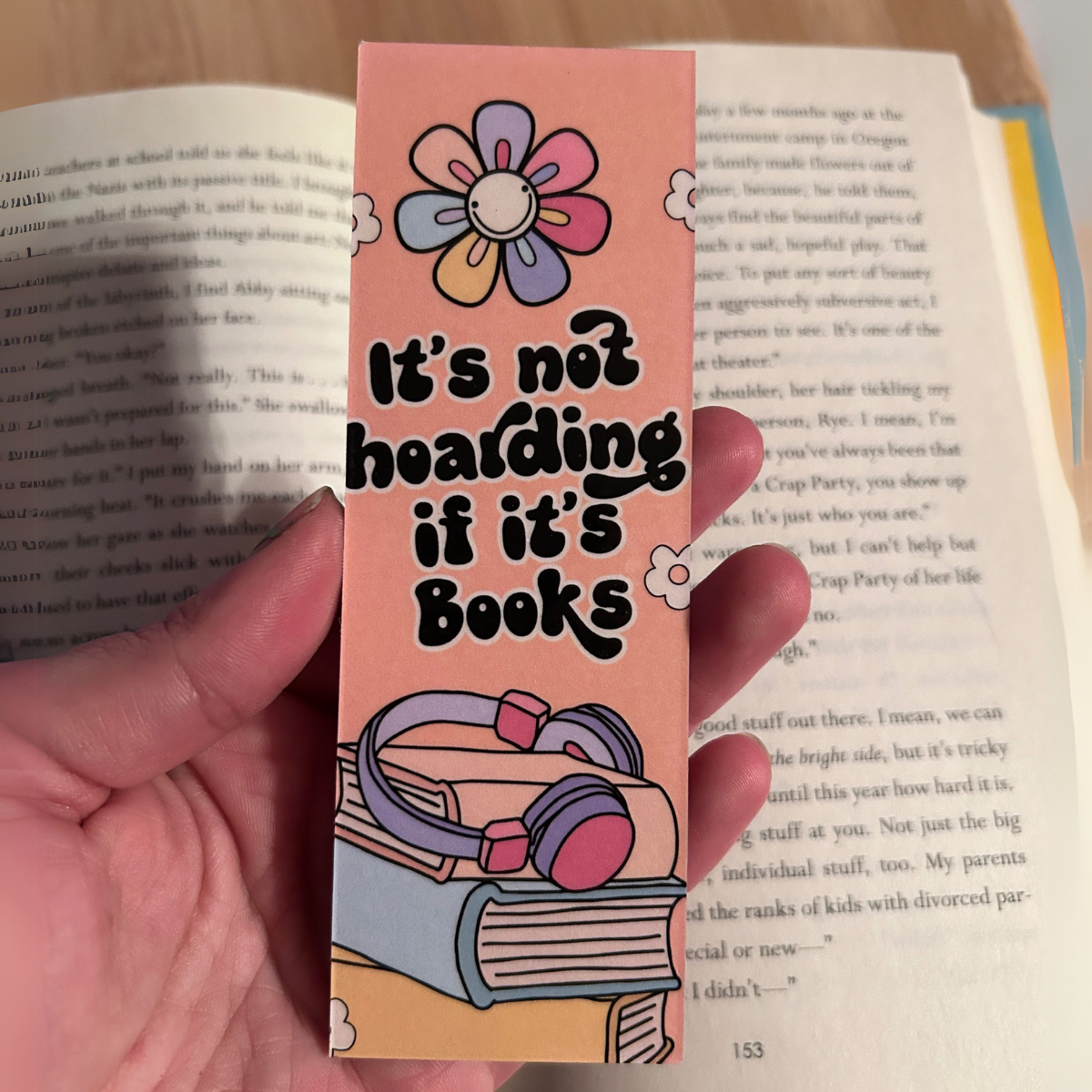 It's Not Hoarding Bookmark