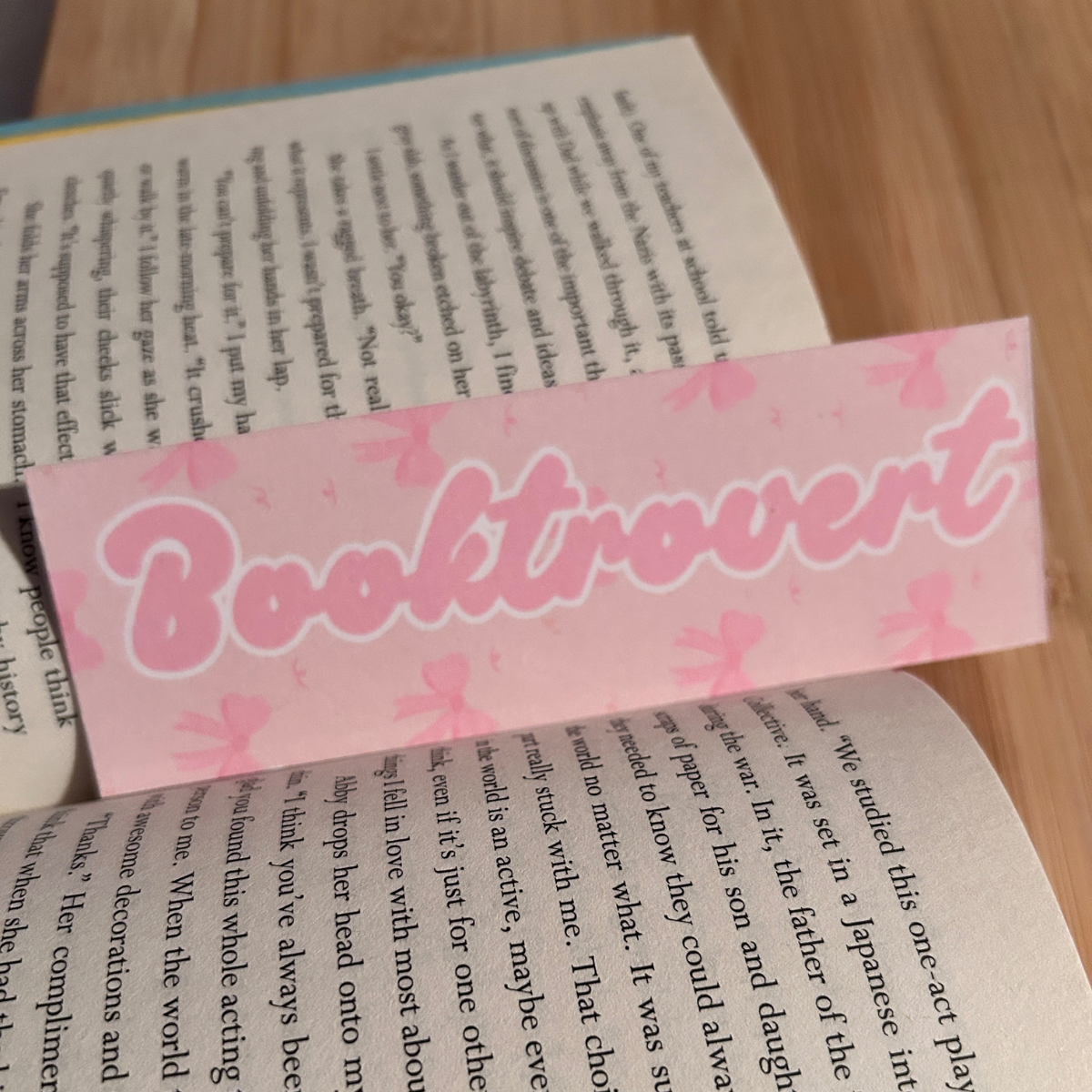 Booktrovert Bookmark