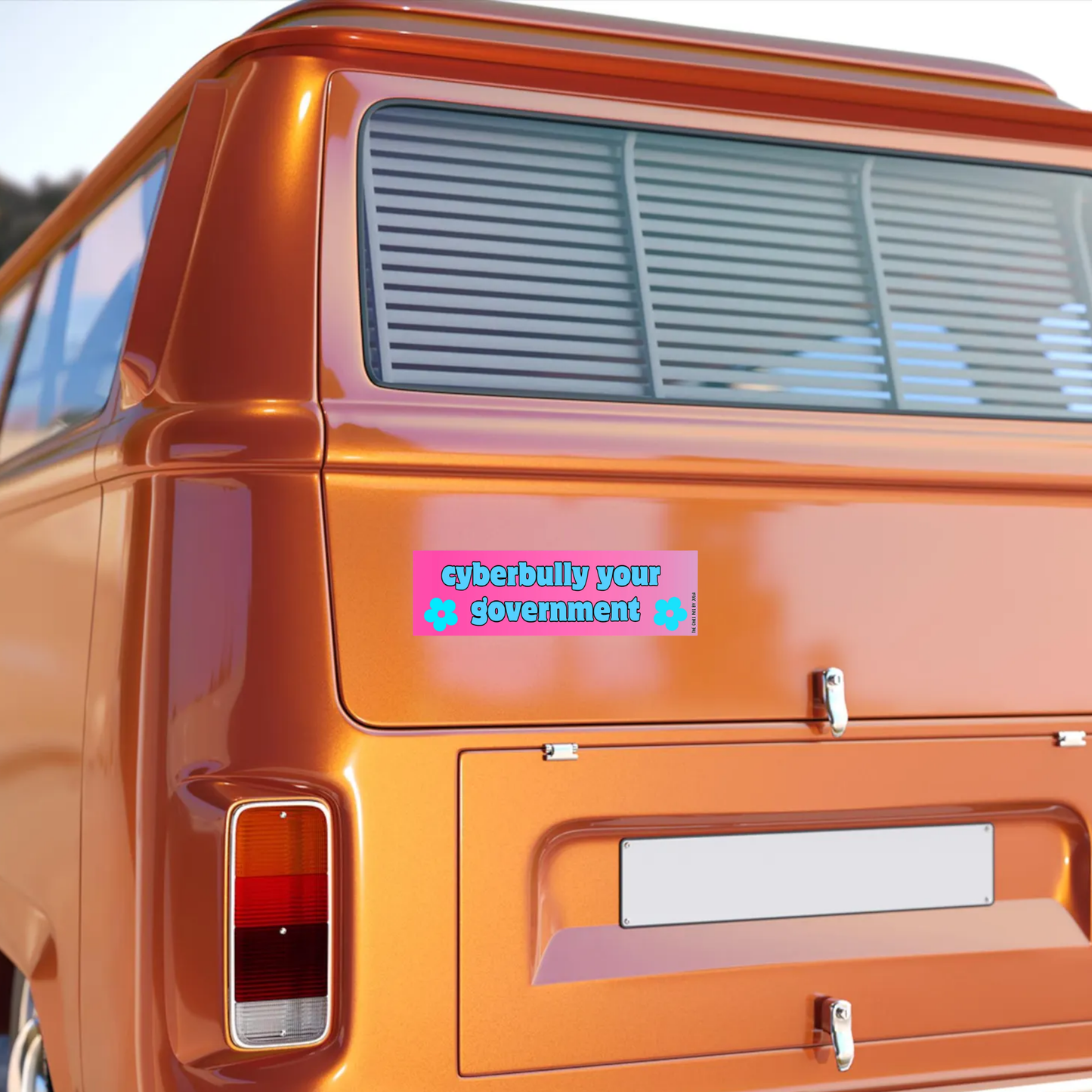 Cyberbully Your Government Bumper Sticker