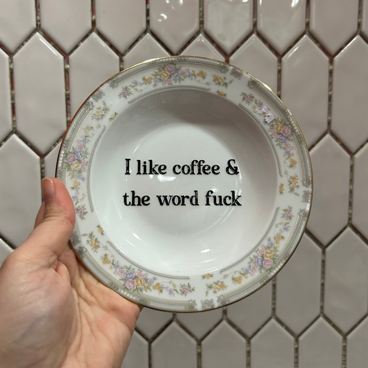 Trinket Dish - I Like Coffee
