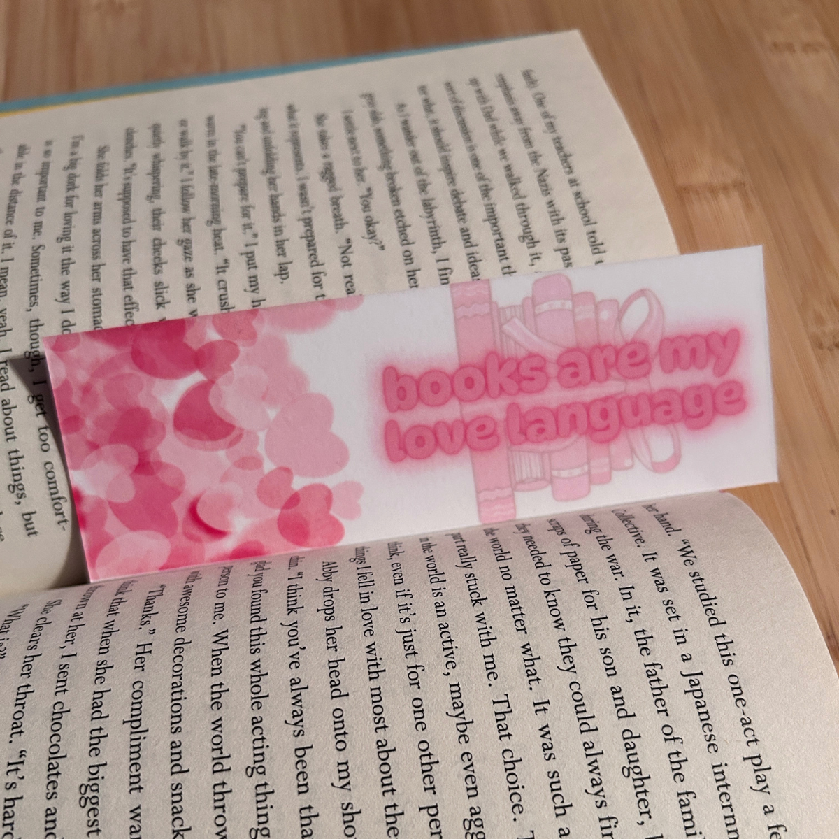 My Love Language Bookmark