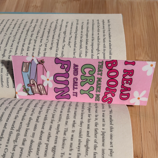 I Read Books Bookmark