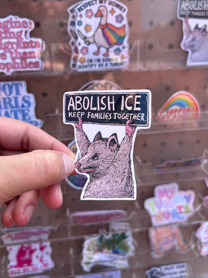 Abolish ICE Waterproof Sticker