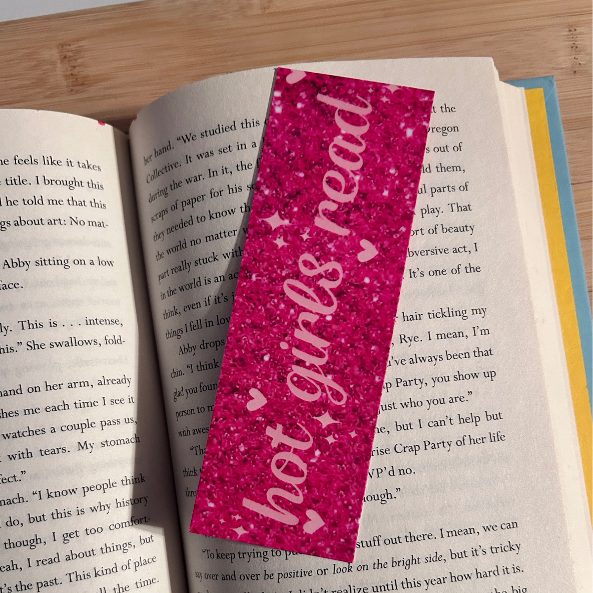 Hot Girls Read Bookmark