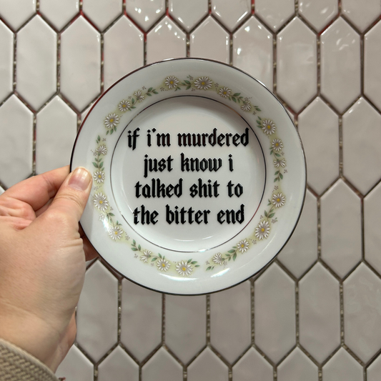 Small Plate - Bitter End