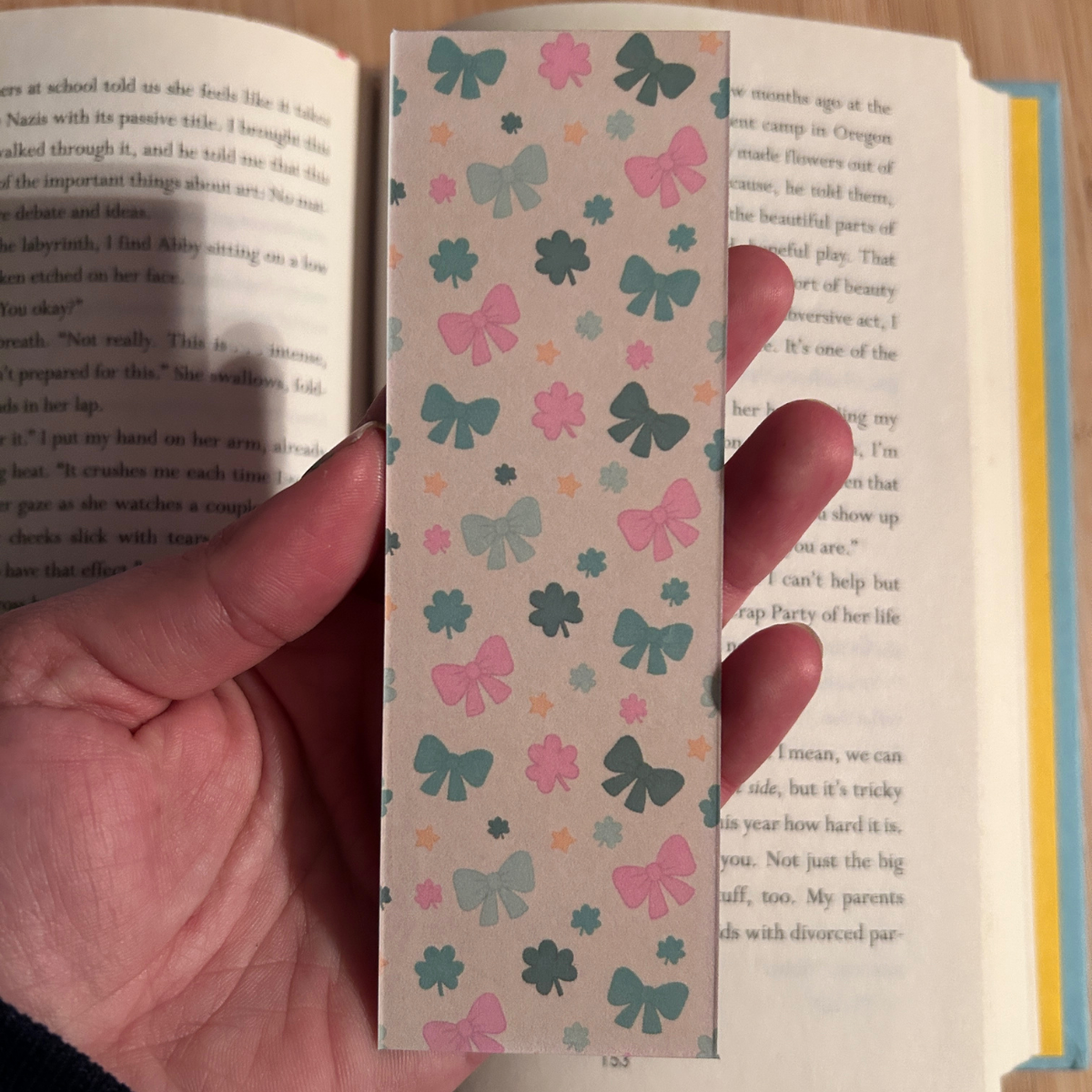 Lucky Charm Bookmark