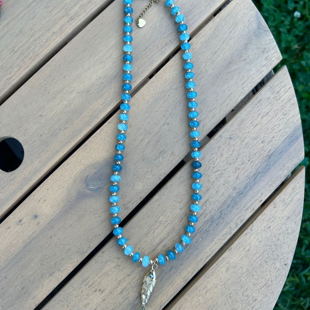 "Here Fishy Fishy" Candy Necklace