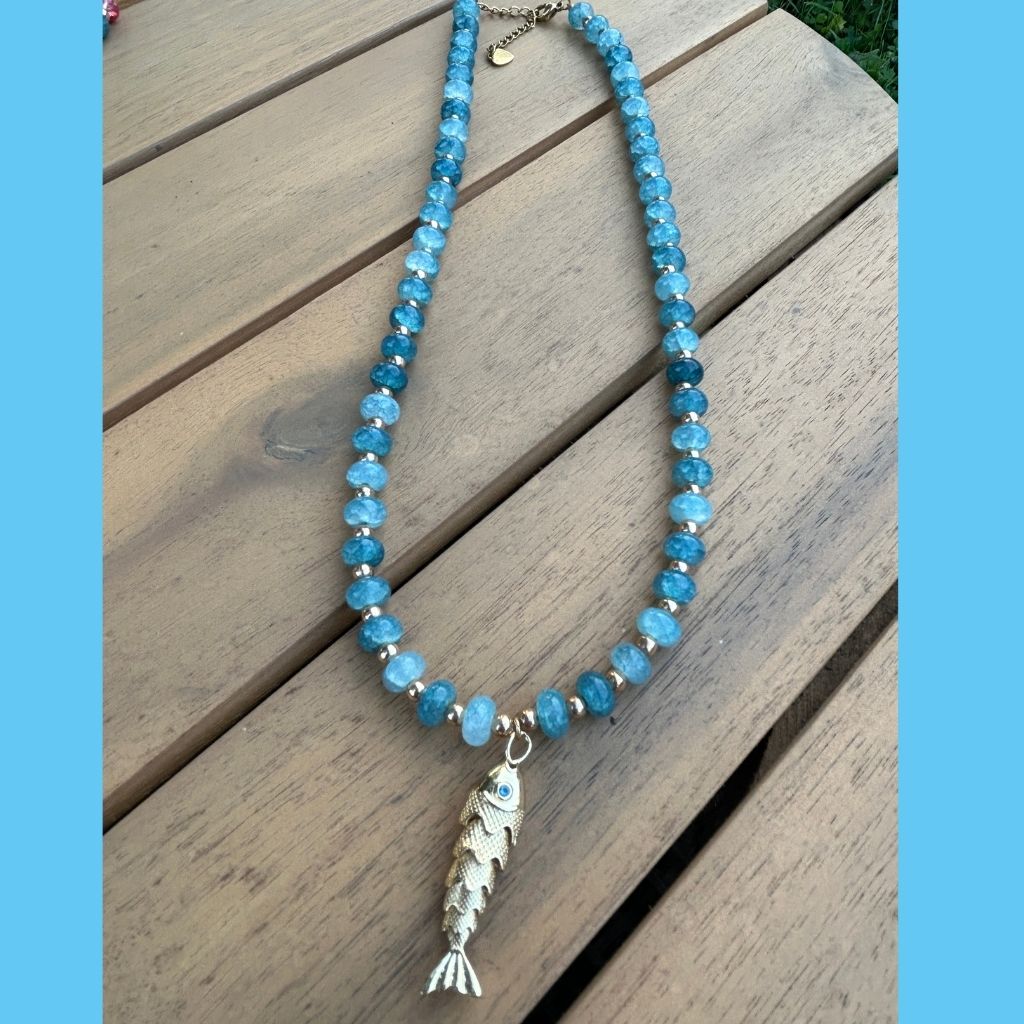 "Here Fishy Fishy" Candy Necklace
