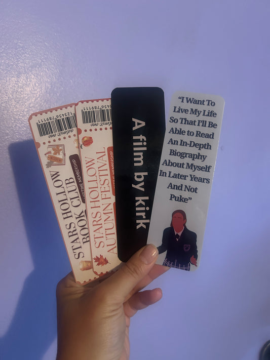 Gilmore Girls Inspired Bookmarks