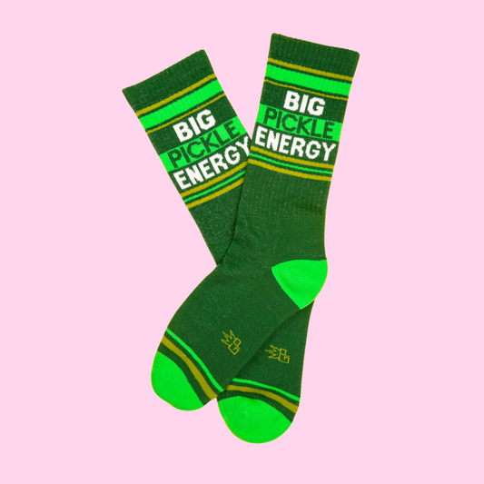 Big Pickle Energy Gym Socks