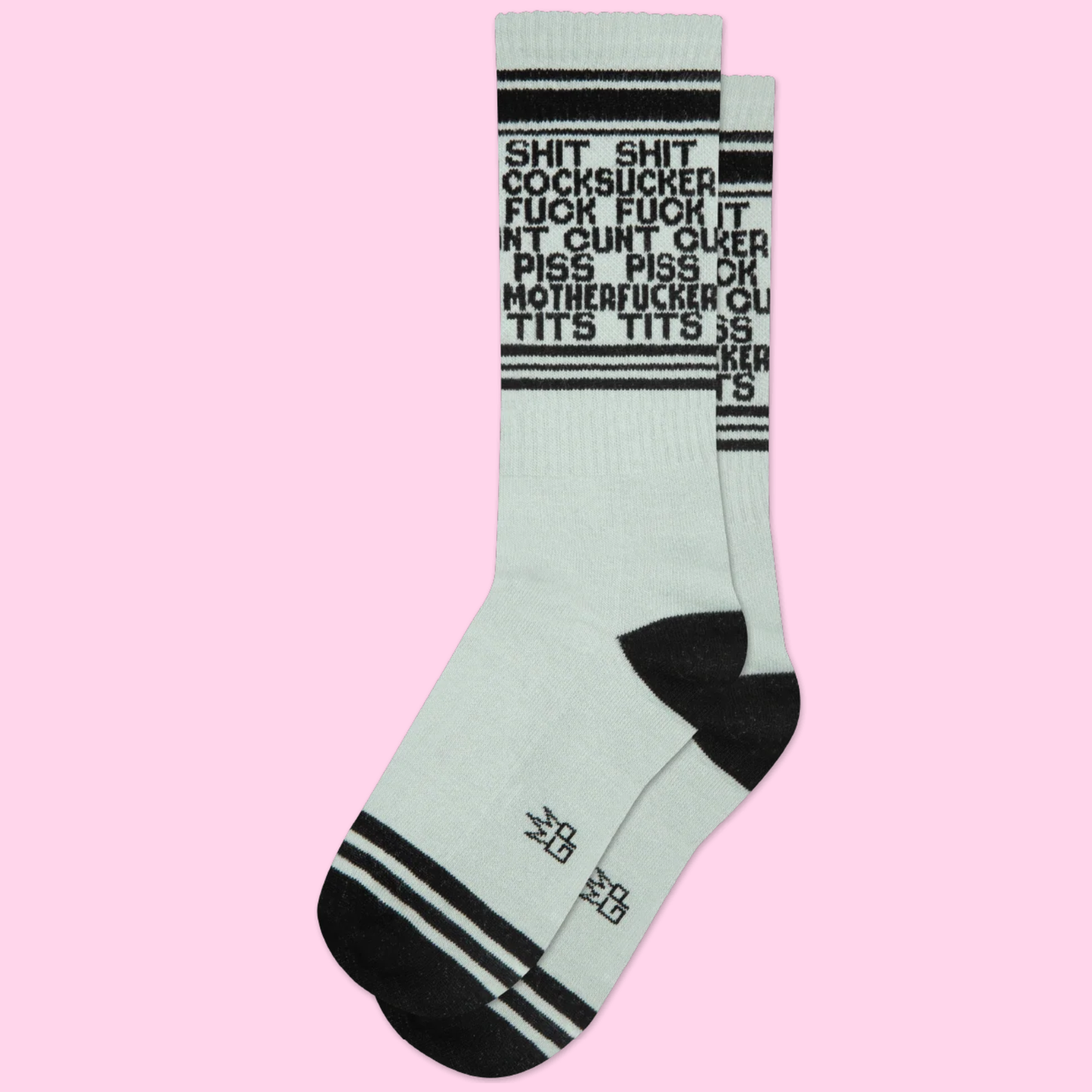 Dirty Words Gym Socks