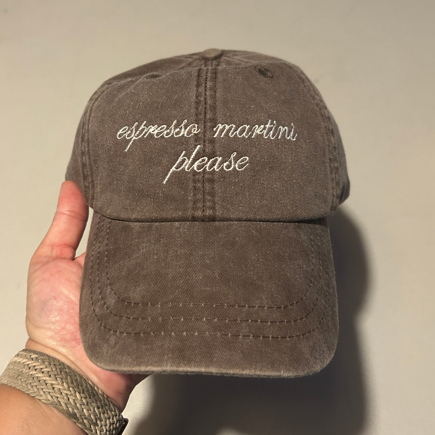 Espresso Martini Please Baseball Hat
