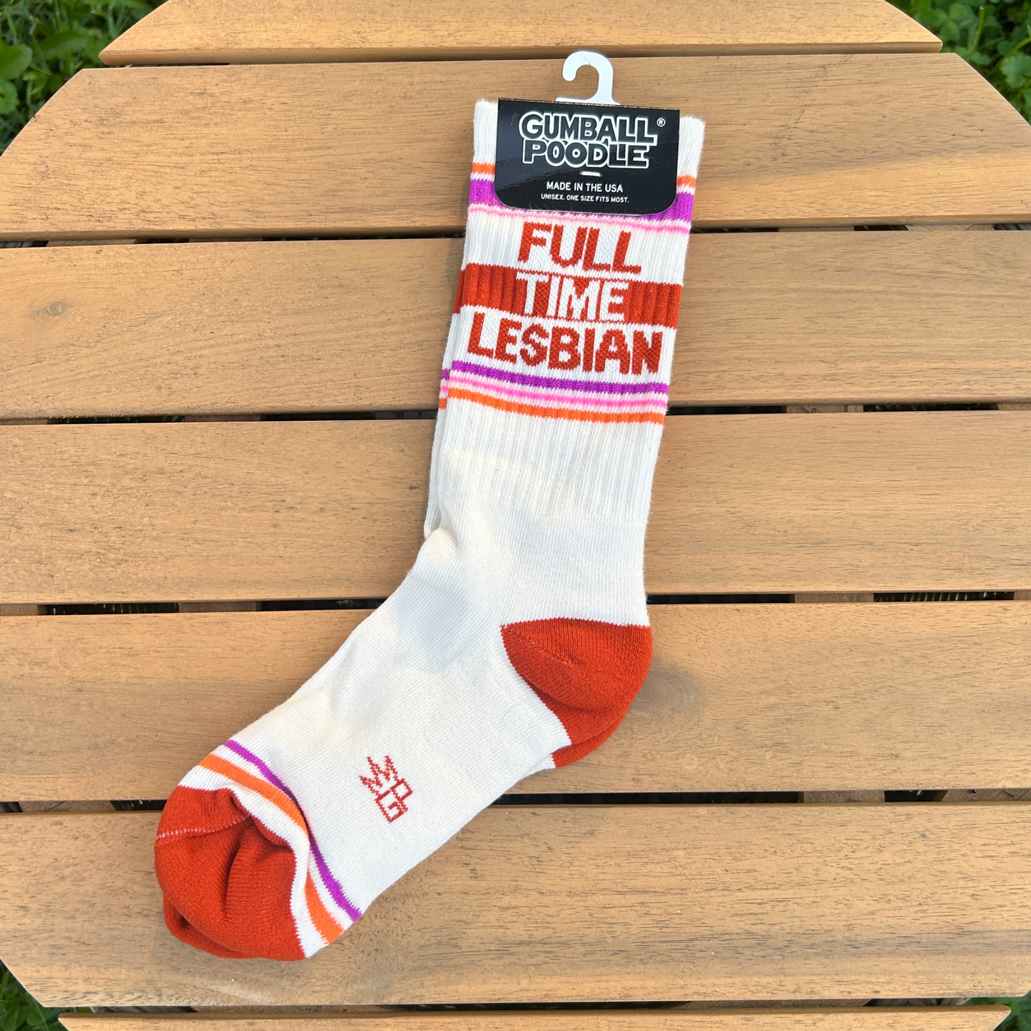 Full Time Lesbian Gym Socks