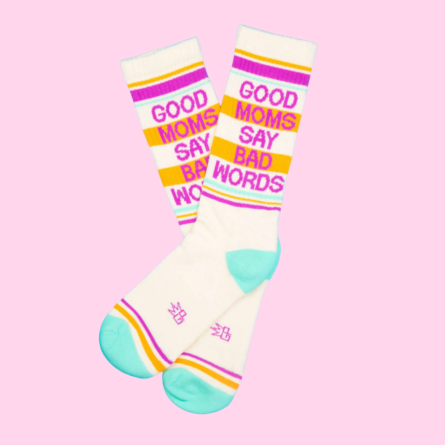 Good More Say Bad Words Gym Socks
