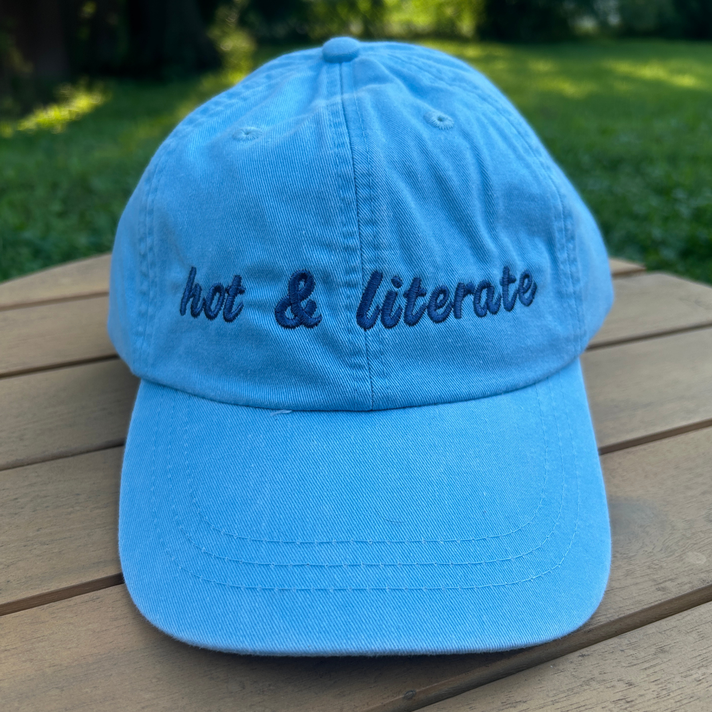 Hot & Literate Baseball Hat