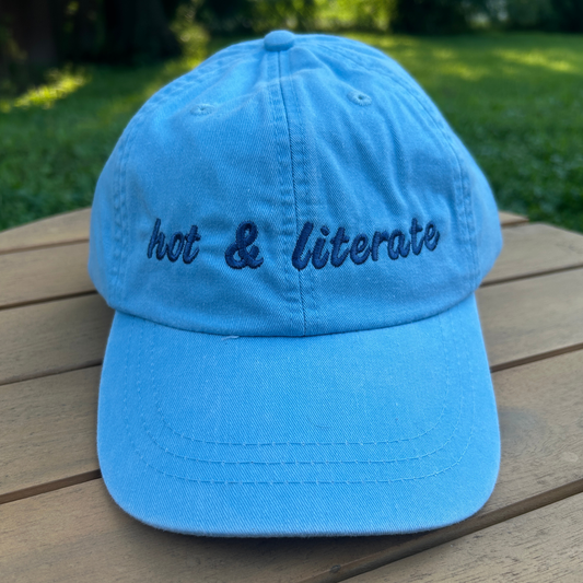 Hot & Literate Baseball Hat