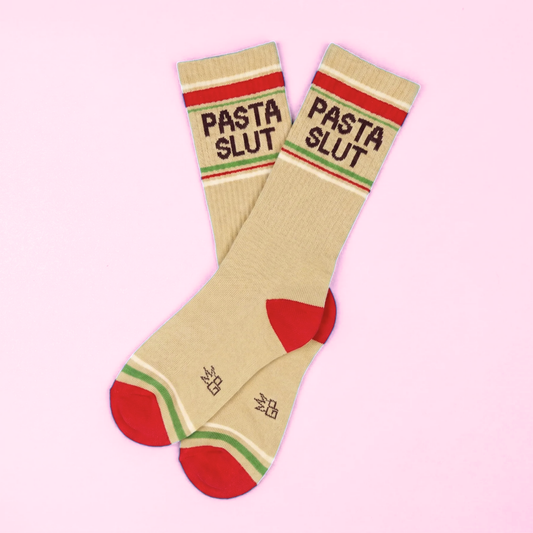 Pasta Slut Gym Socks