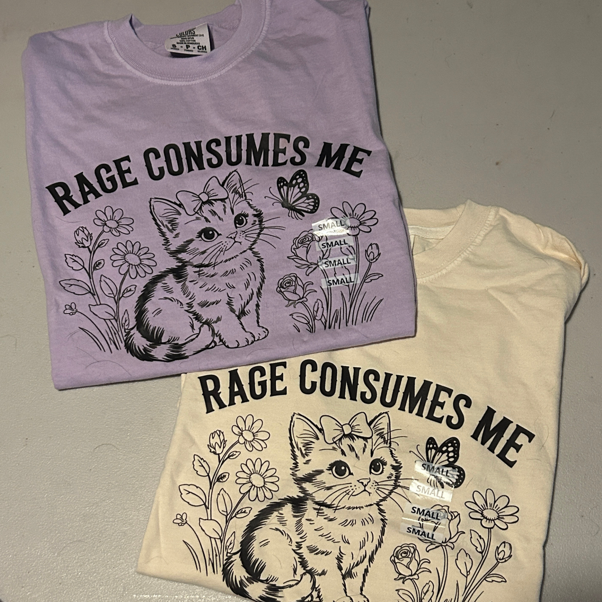 Rage Consumes Me Boxy Crop