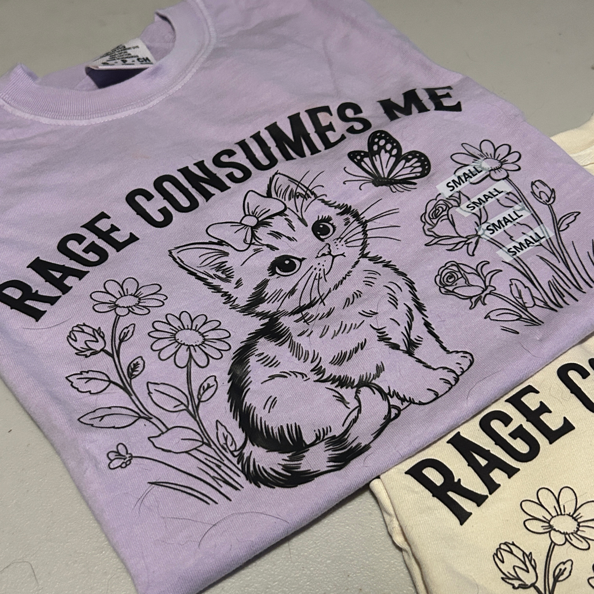 Rage Consumes Me Boxy Crop