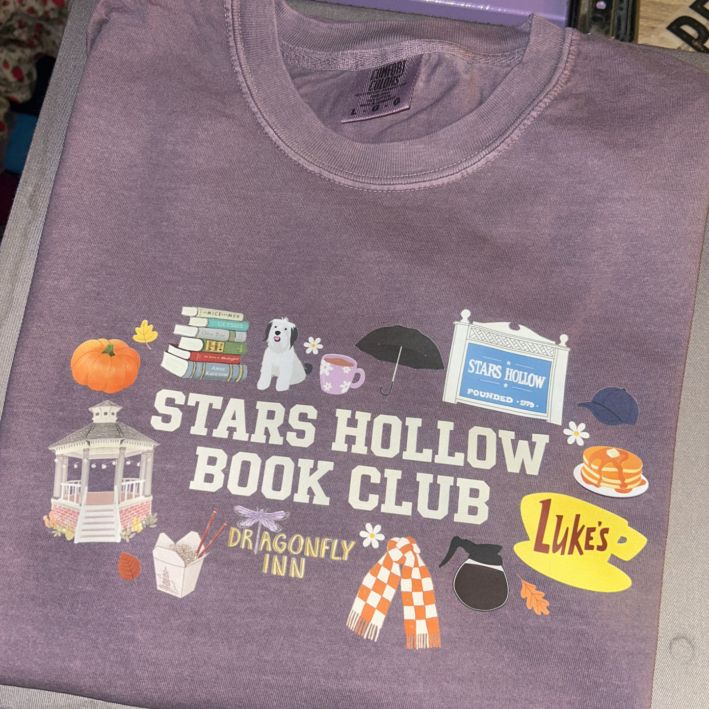 Starz Hollow Book Club Comfort Colors® Tshirt