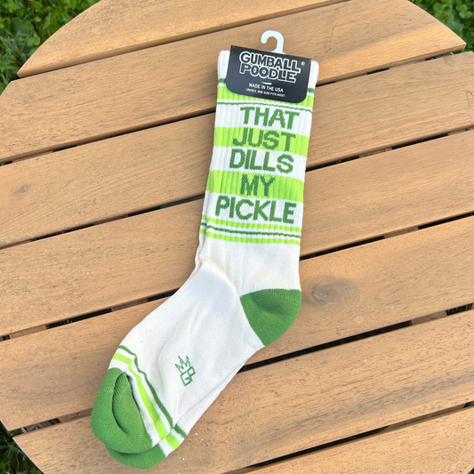 That Just Dills My Pickle Gym Socks