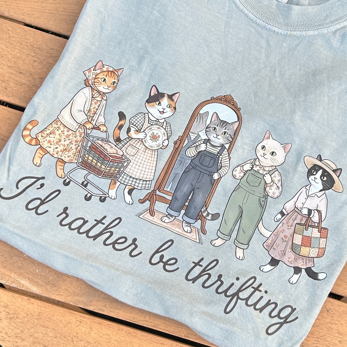 I'd Rather Be Thrifting T-Shirt