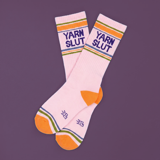 Yarn Slut Gym Socks